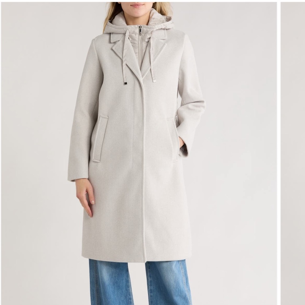 Sam Edelman Cream Trench Coat brand new with tags XL